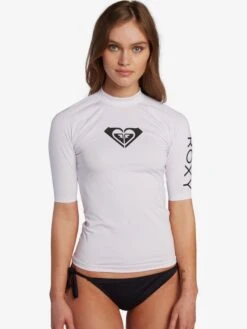 Roxy Florida Whole Hearted Short Sleeve UPF 50 Rashguard