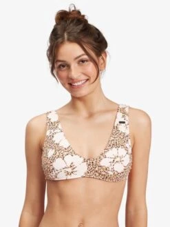 Roxy Sweet Mahalo Triangle Bralette Bikini Top -Roxy Swimwear Shop arjx303522 roxyw kvj6 dtl1