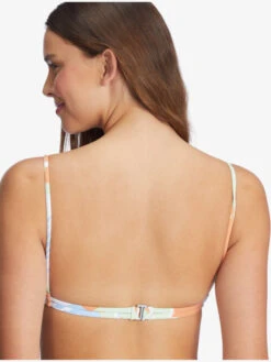 Roxy Wildflowers Reversible Tiki Triangle Bikini Top -Roxy Swimwear Shop arjx303574 roxyw wbb6 dtl2