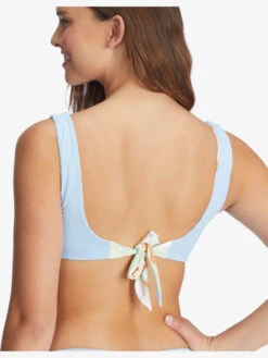 Roxy Wildflowers Reversible Bralette Bikini Top -Roxy Swimwear Shop arjx303575 roxyw wbb6 dtl4