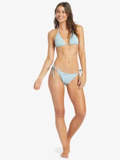 Roxy Seaside Tropics Smock Tiki Tri Bikini Top -Roxy Swimwear Shop arjx303595 roxyw bzb6 frt9