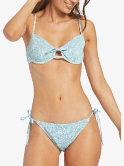 Roxy Seaside Tropics Underwire Smock Bra Bikini Top -Roxy Swimwear Shop arjx303597 roxyw bzb6 frt3