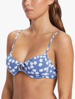 Roxy Blumen Underwired Bralette Bikini Top -Roxy Swimwear Shop arjx303618 roxyw bng8 frt3