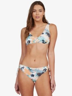 Roxy Printed Beach Classics Full Bikini Bottoms