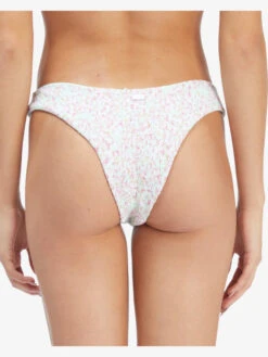 Roxy Ditsy In Paradise Smocked Cheeky Bikini Bottoms -Roxy Swimwear Shop arjx403507 roxyw gcf7 bck1