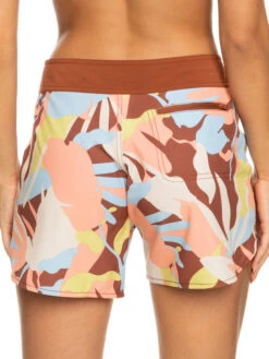 Roxy Novelty Zip-Pocket 5" Boardshorts -Roxy Swimwear Shop erjbs03225 roxyw cpq6 bck1