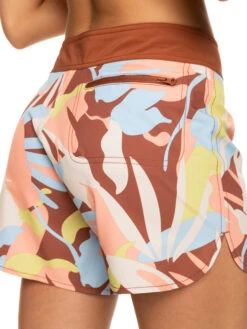 Roxy Novelty Zip-Pocket 5" Boardshorts -Roxy Swimwear Shop erjbs03225 roxyw cpq6 bck2