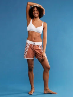 Roxy Printed 5" Boardshorts -Roxy Swimwear Shop erjbs03235 roxym ckl5 frt9