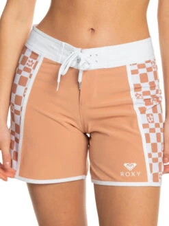 Roxy Printed 5" Boardshorts -Roxy Swimwear Shop erjbs03235 roxyw ckl5 frt1
