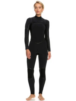 Roxy 4/3mm Swell Series Chest Zip Wetsuit -Roxy Swimwear Shop erjw103126 roxyw kvj0 frt1