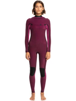 Roxy 3/2mm Elite Chest Zip Wetsuit -Roxy Swimwear Shop erjw103135 roxyw kvj7 bck2