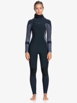 Roxy 5/4/3mm Syncro GBS Hooded L/SL Fullsuit -Roxy Swimwear Shop erjw203011 roxyw xkkk frt1