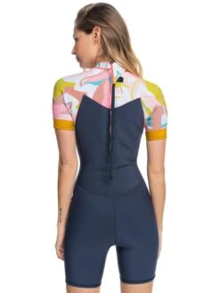 Roxy 2/2mm Syncro S/SL Springsuit -Roxy Swimwear Shop erjw503019 roxyw xsmy bck1