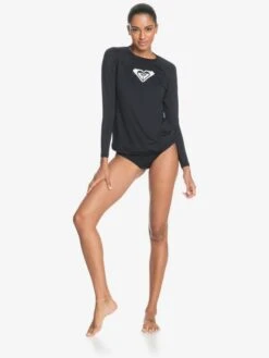Roxy Beach Classics Long Sleeve UPF 50 Rashguard -Roxy Swimwear Shop erjwr03424 beachclassicslslycraw kvj0 frt9