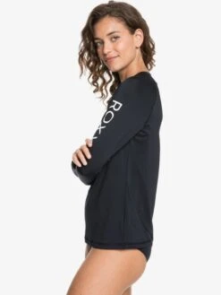 Roxy Beach Classics Long Sleeve UPF 50 Rashguard -Roxy Swimwear Shop erjwr03424 roxyw kvj0 frt2