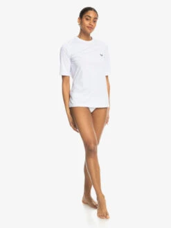 Roxy Enjoy Waves Short Sleeve UPF 50 Rashguard -Roxy Swimwear Shop erjwr03549 roxyw wbb0 frt9