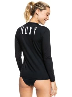 Roxy Enjoy Waves Long Sleeve UPF 50 Rashguard -Roxy Swimwear Shop erjwr03550 roxyw kvj0 bck1