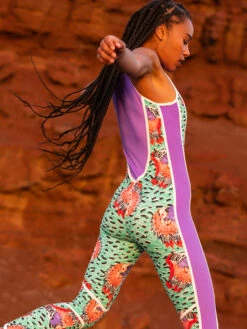 Stella Jean X Roxy UPF 50 Long Jane Wetsuit -Roxy Swimwear Shop erjwr03601 roxyl gnv5 frt3