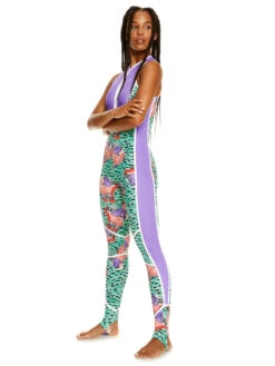 Stella Jean X Roxy UPF 50 Long Jane Wetsuit -Roxy Swimwear Shop erjwr03601 roxym gnv5 frt9