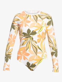 Roxy Onesie Long Sleeve One-Piece Swimsuit -Roxy Swimwear Shop erjwr03631 roxyv wbb9 frt1