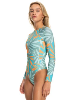 Roxy Pro The Overhead Long Sleeve One-Piece Swimsuit -Roxy Swimwear Shop erjwr03667 roxyw bhb6 frt2