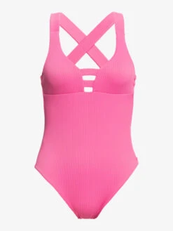 Roxy Love Rib Asia One-Piece Swimsuit -Roxy Swimwear Shop erjx103414 roxyv mkh0 frt1