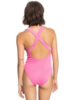 Roxy Love Rib Asia One-Piece Swimsuit -Roxy Swimwear Shop erjx103414 roxyw mkh0 bck1