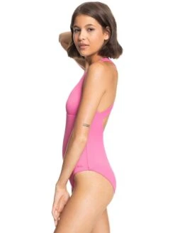 Roxy Love Rib Asia One-Piece Swimsuit -Roxy Swimwear Shop erjx103414 roxyw mkh0 frt2
