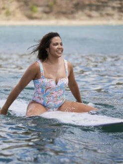 Roxy Love Rib The Coco D-Cup One Piece Swimsuit -Roxy Swimwear Shop erjx103506 roxyl gfe9 frt1