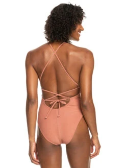 Roxy Coconut Crew One-Piece Swimsuit -Roxy Swimwear Shop erjx103514 roxyw mms0 bck1