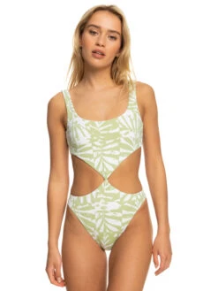 Roxy Tropics Hype Reversible One-Piece Swimsuit -Roxy Swimwear Shop erjx103538 roxyw gbg3 frt2