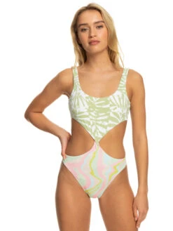 Roxy Tropics Hype Reversible One-Piece Swimsuit -Roxy Swimwear Shop erjx103538 roxyw gbg3 frt3