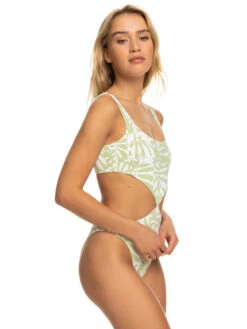 Roxy Tropics Hype Reversible One-Piece Swimsuit -Roxy Swimwear Shop erjx103538 roxyw gbg3 frt5