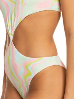 Roxy Tropics Hype Reversible One-Piece Swimsuit -Roxy Swimwear Shop erjx103538 roxyw gbg3 frt8