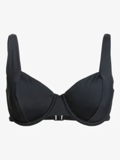 Roxy Beach Classics Underwire D-Cup Bikini Top -Roxy Swimwear Shop erjx304339 roxyv kvj0 frt1
