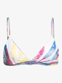 Roxy POP SURF Reversible Fixed Triangle Bikini Top -Roxy Swimwear Shop erjx304603 roxyv nft6 frt2