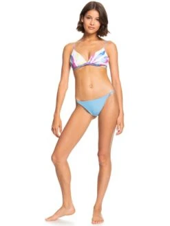 Roxy POP SURF Reversible Fixed Triangle Bikini Top -Roxy Swimwear Shop erjx304603 roxyw nft6 frt8