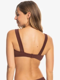 Roxy Love The Coco V Bralette Bikini Top -Roxy Swimwear Shop erjx304644 roxyw rsy0 bck1