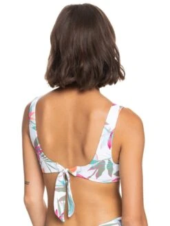 Roxy Beach Classics Elongated Triangle Bikini Top -Roxy Swimwear Shop erjx304701 roxyw xwww bck1