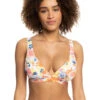 Roxy Printed Beach Classics D-Cup Underwired Bikini Top