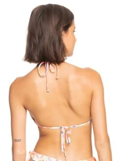 Roxy Printed Beach Classics Elongated Triangle Bikini Top -Roxy Swimwear Shop erjx304757 roxyw wbb6 bck1