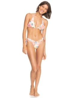 Roxy Printed Beach Classics Elongated Triangle Bikini Top -Roxy Swimwear Shop erjx304757 roxyw wbb6 frt9