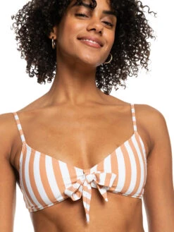 Roxy Printed Beach Classics Fashion Triangle Bikini Top -Roxy Swimwear Shop erjx304783 roxyw ckn3 frt3