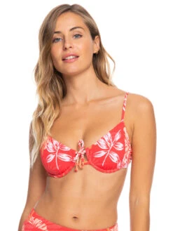 Roxy Seaside Tropics Underwired Bra Bikini Top