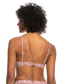 Roxy Love The Surf Knot Printed Rib Bikini Top -Roxy Swimwear Shop erjx304869 roxyw cpq8 bck1