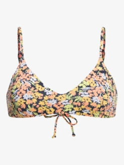 Roxy Printed Beach Classics Bra Bikini Top -Roxy Swimwear Shop erjx304901 roxyv bsp7 frt1