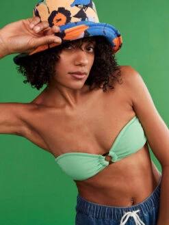 Roxy Color Jam Bandeau Bikini Top -Roxy Swimwear Shop erjx304957 roxym ghy0 frt10