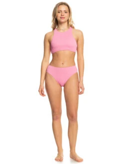 Roxy Active Rib Crop Bikini Top -Roxy Swimwear Shop erjx304966 roxyw mgj0 frt9