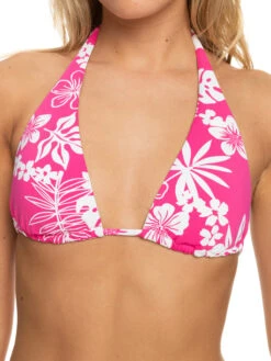 Roxy Printed Beach Classics Elongated Bikini Top -Roxy Swimwear Shop erjx305012 roxyw mjy6 frt3