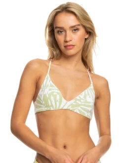 Roxy Tropics Hype Reversible Athletic Triangle Bikini Top -Roxy Swimwear Shop erjx305014 roxyw gbg3 frt4